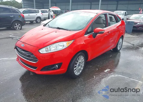 2014 Ford Fiesta Titanium from USA, damaged, VIN 3FADP4CJ4EM100444